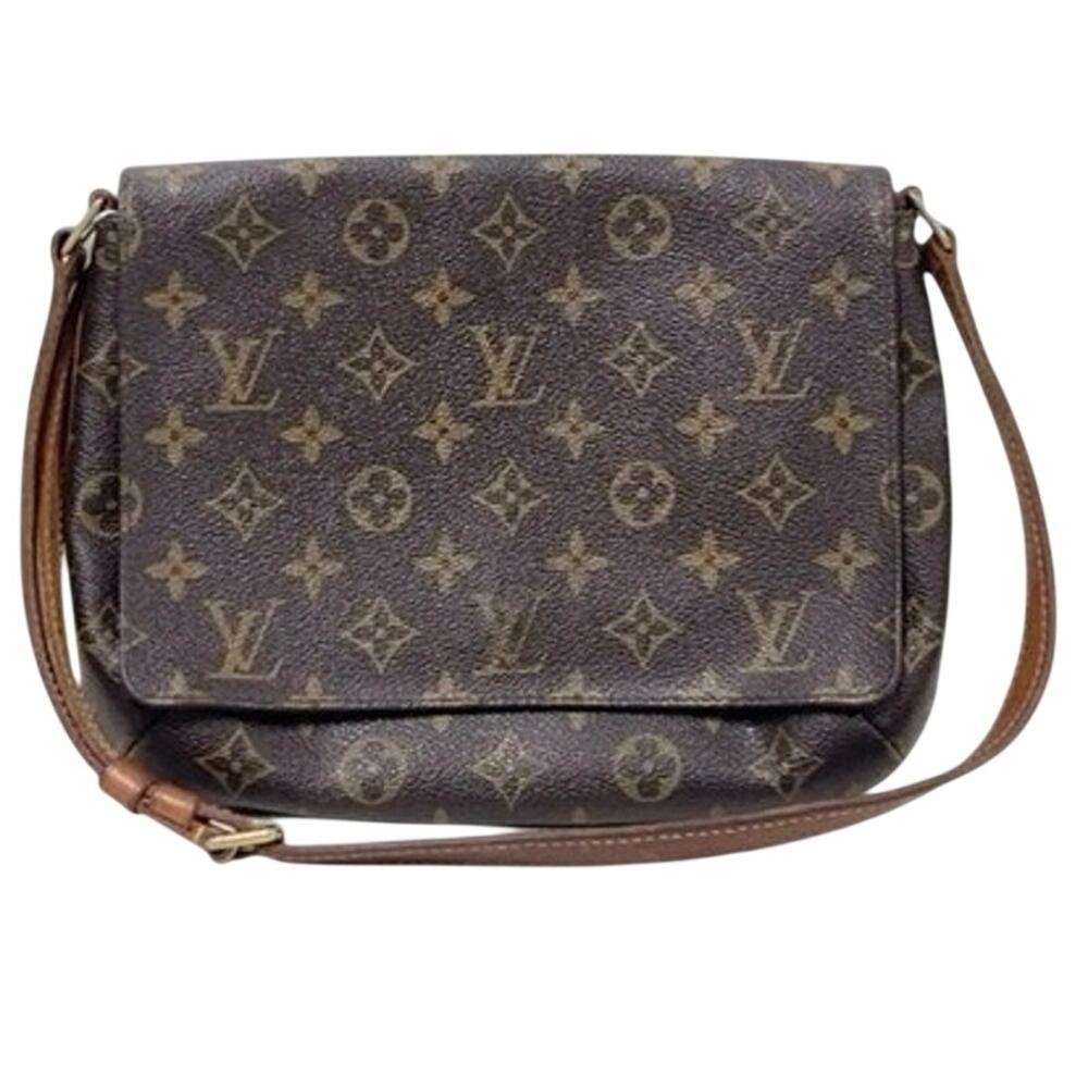 Louis Vuitton Vintage Monogram Musette Tango Short Strap Shoulder Y2K COA
